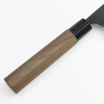 Amazon | 元兼 和牛刀 両刃 240mm 切付型 青紙1号 割込み 黒打ち